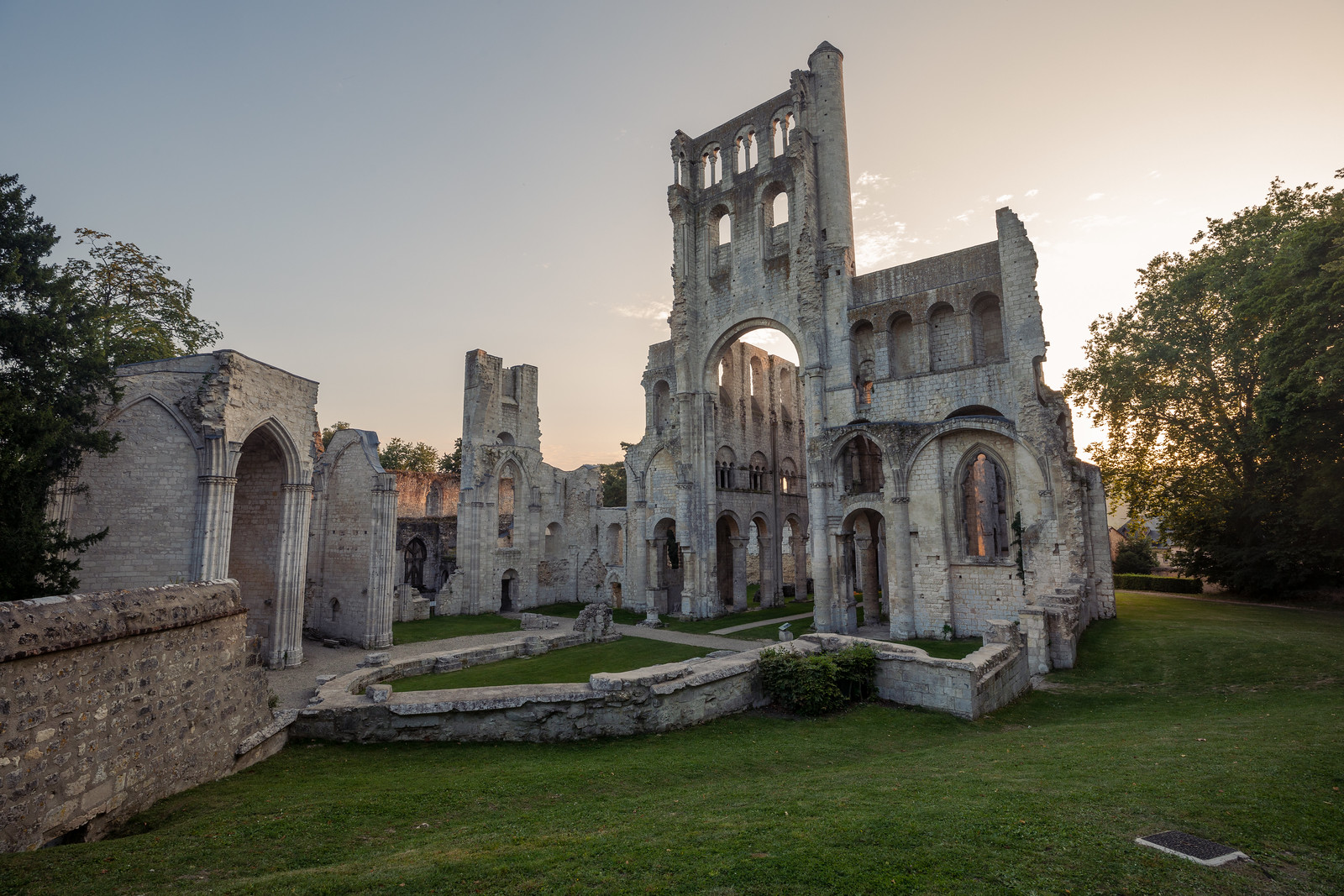 L’abbaye de Jumièges