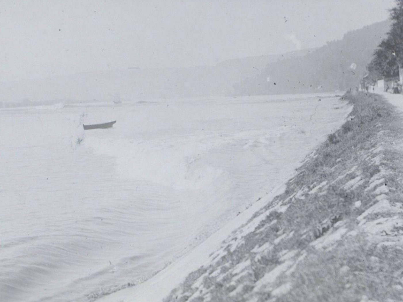 Le mascaret de la Seine, vague à lames