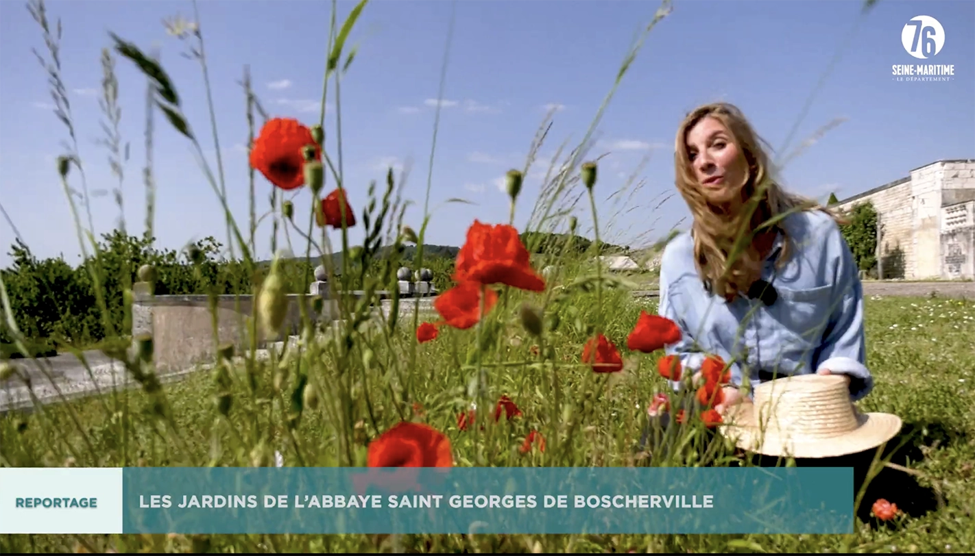 Alexandra au pays des jardins secrets – les jardins de l’abbaye de Saint Georges de Bocherville